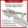 Buy cheap 5KW Small Filter Manufacturing Equipment Continuous Edging For Household Appliances from wholesalers