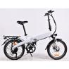 Buy cheap PU Lightweight Folding Electric Bicycle , 20 Inch Electric Folding Bike 500 Watt from wholesalers