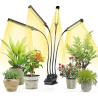 Buy cheap Full Spectrum 4 Head LED Clip Grow Light 96W Black For Indoor Room from wholesalers
