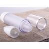 Buy cheap Clear Frosted Airless Pump Bottles Cosmetic 15ml 50ml For Lotion Cream OEM from wholesalers