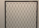 Ferruled Stainless Steel Wire Rope Fence Mesh 7x7 1.5mm Architectural Stainless