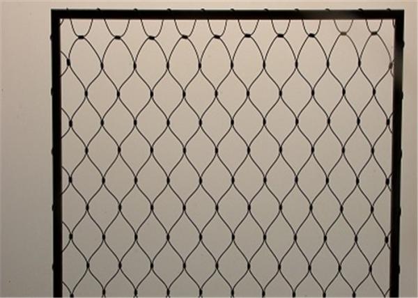 Buy cheap Ferruled Stainless Steel Wire Rope Fence Mesh 7x7 1.5mm Architectural Stainless Steel Wire Mesh from wholesalers