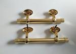 Italy style metal casket hardware H021 zamak coffin bar, funeral handle gold