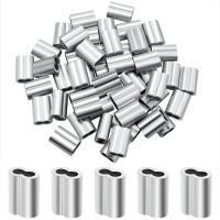 Buy cheap Lightweight Antirust Cable Crimp Sleeve , Anticorrosive Aluminium Crimping Loop product