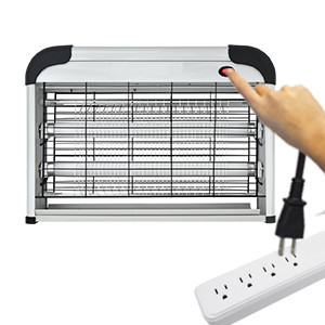 JZ Original 20w Aluminum Electric Fly Catcher Insest Killing Pest Control Bug Zapper Mosquitoes Killer Lamp for Indoor