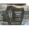 Buy cheap European style brown granite tombstone from wholesalers