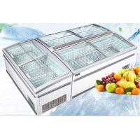 Buy cheap Supermarket frozen food combined island freezer display cabinet product