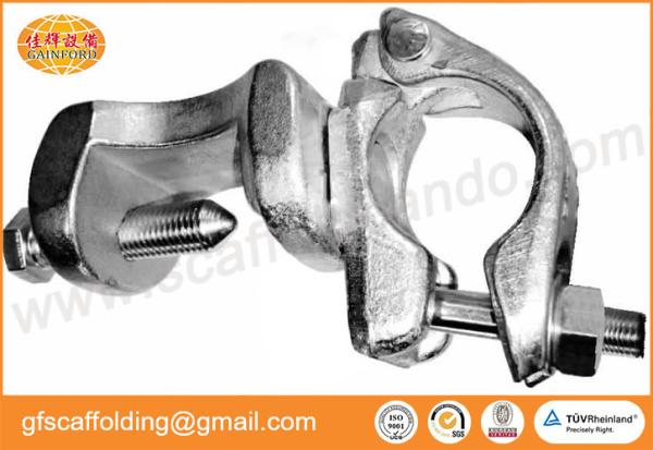 Buy cheap 48.3mm 1.50kg Scaffolding drop forged swivel girder beam coupler 50mmW for gas and oil project from wholesalers