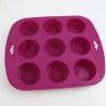 Buy cheap Muffin Cups Cake Personalised Silicone Molds Nonstick Heat Resistant from wholesalers