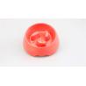 Buy cheap Plastic 190g Small Pet Feeder Bowl Pantone Cat Slow Feeder from wholesalers
