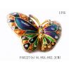 Buy cheap Alloy jewelry metal box butterfly trinket box for promotion gift from wholesalers