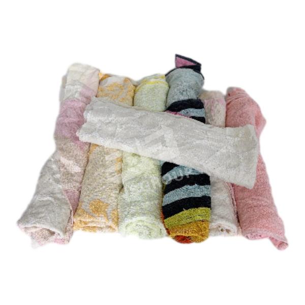 Super Absorption Recyclable Cotton Floor Cloths Terry Towel Rags Household