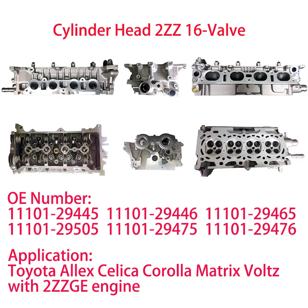 Toyota 1NZ 2NZ 1ZZ 2ZZ Cylinder Heads For Corolla Vios Yaris Matrix Voltz RAV4 Toyota Corolla Diesel 2c & 2CT Cylinder Head