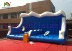 Simulated Surfing Inflatable Sports Games 0.55mm PVC Sea Blue / White Inflatable