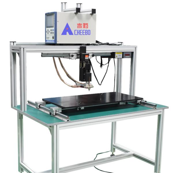 Buy cheap Stable Pressure Battery Tab Spot Welding Machine With Nickel Plate from wholesalers
