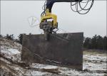 Rotating Motor Excavator Vibro Hammer For 35-50 Ton Excavator ZX350 ZX400