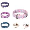 Buy cheap Pu Leather Personalized Dog Collars Custom Printed Charms Designer Dog Collars from wholesalers