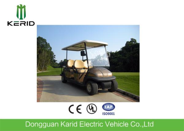 Buy cheap Free Maintenance Battery Powered Six Passenger Golf Cart For Sports / Entertainment from wholesalers