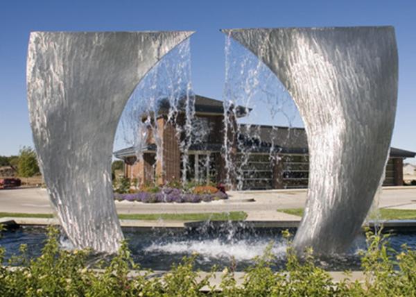 Buy cheap Weather Resistant Stainless Steel Water Feature Customized Size Acceptable from wholesalers