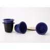 Buy cheap Empty Plastic HDPP Food Grade Refillable Nespresso Capsules Pods 5 - 8g Volume from wholesalers