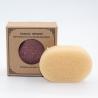 Buy cheap 6g Washable Anti Bacterial Oval Konjac Facial Sponge French Red Clay Konjac Sponge from wholesalers