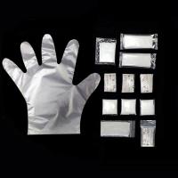 Buy cheap Designed For Hair Dyeing Products Disposable Pe Gloves Individual Pack Cheap product