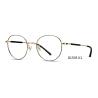 Buy cheap Round Eye Metal Frame Acetate Eyeglass Classical For Men Women from wholesalers