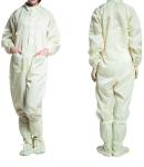 ESD Cleanroom Smock Jumpsuit Uniform Workwear Labcoat Protective Coverall