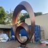 Buy cheap Modern Garden Decoration Bronze Egg Sculpture With Light from wholesalers
