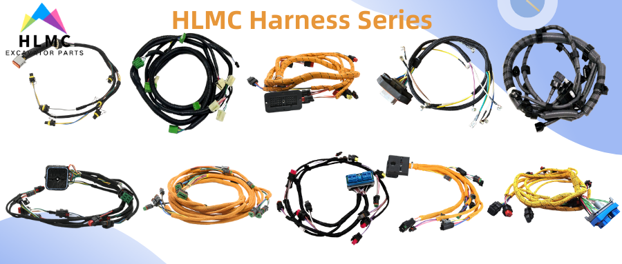 VOE15187835 17441795 EC380D EC480D Excavator Wiring Harness Engine Harness