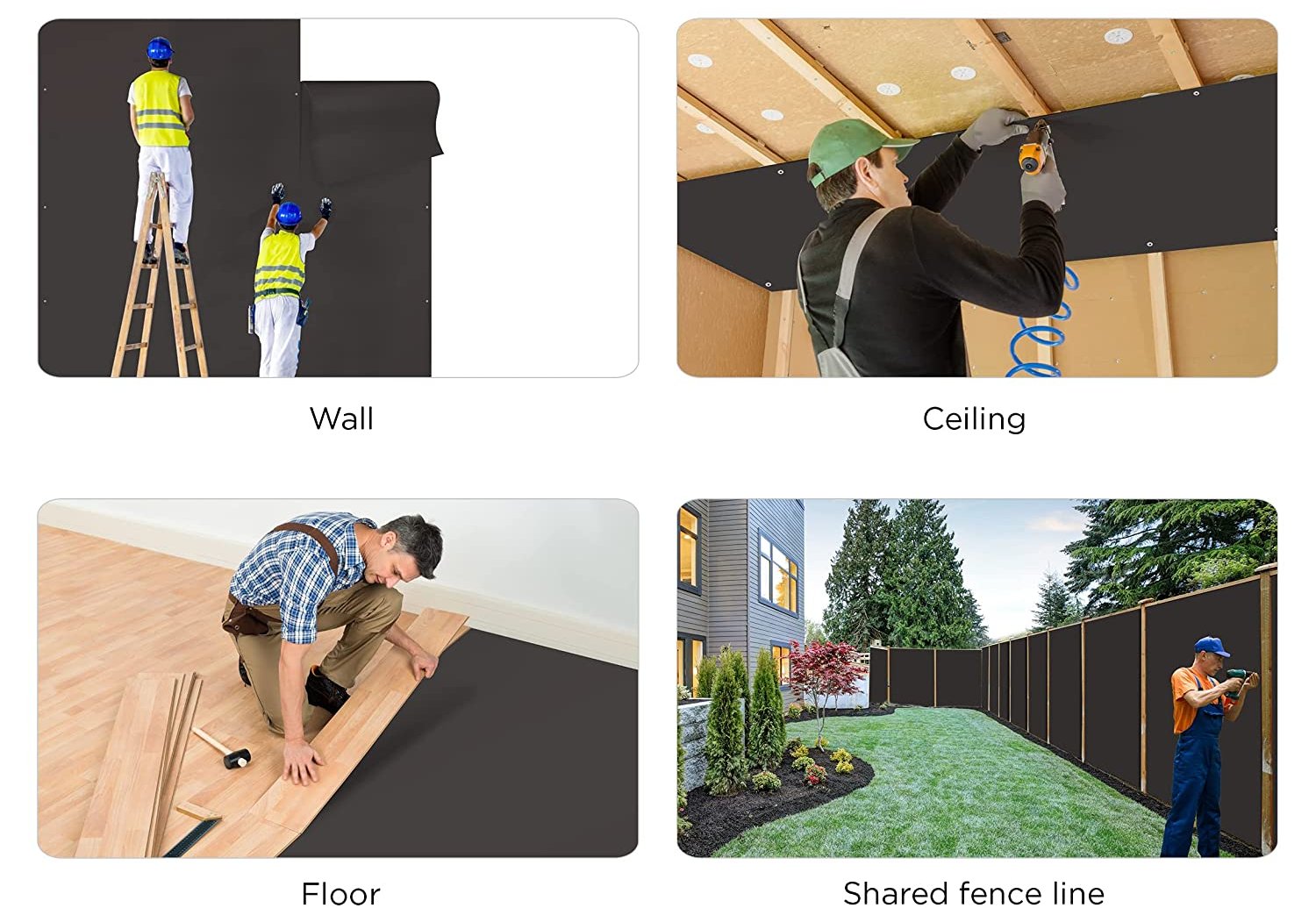 Mass Loaded Vinyl Eco-Friendly And Moisture-Proof Material For Soundproofing Solution