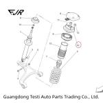 Maserati STRUT BEARING Shock Absorber Flexible Pad For Ghibli Quattroporte 3.0