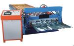 CE 860 Metal Roof Roll Forming Machine Hydraulic Profile Cutting