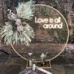 80cm 40cm Shelf Outdoor Neon Lighted Sign 5mm Backboards Hanging