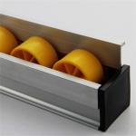 JY-2045E 4M Higher Side Aluminium Roller Track Yellow Wheel