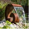 Buy cheap 20cm Corten Steel Water Feature SGS Round Landscape Rusty from wholesalers