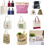 15oz Snap Button X Stitched Canvas Cotton Tote Bag