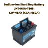 Buy cheap New Arrival Low Temperature Charging Sodium-ion Battery Pack H5 12V 45Ah CCA 650A Start and Stop Battery from wholesalers