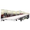 Buy cheap Customizable 3 4 Axel 12.5M 40ft Flatbed Semi Trailer Container Flatbed Car Hauler For Sale from wholesalers