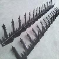 Buy cheap Galvanized AISI430 AISI304 Anti Climb Razor Spikes 64-100mm Length product