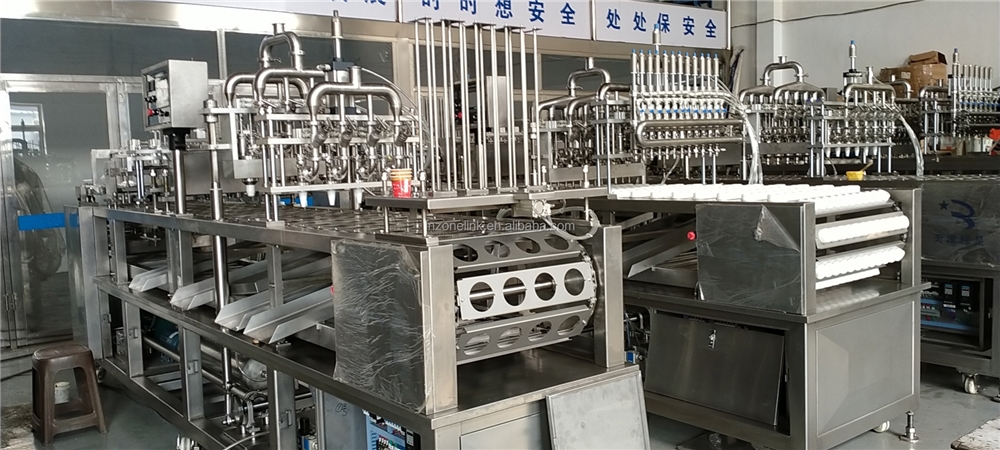 Customized Filling Accuracy Fully Automatic Linear Jelly Cup Filling Machine