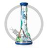 Buy cheap Luminous Rick And Morty Bong 7mm Thick Glass Water Bongs 13.5 Inches from wholesalers
