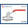 Buy cheap Double O Ring Stem Male X Male 25 Bar Brass Ball Valves from wholesalers