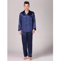 Buy cheap Setnotch Mens Sleepwear Silk Warm Winter Mens Pyjamas Pjs Lounge product