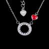 Buy cheap Sector 925 Silver Cross Necklace / OEM 925 Sterling Silver Rope Chain from wholesalers