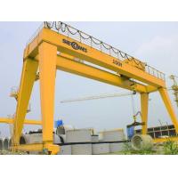 Buy cheap 3t 220v Double Girder Gantry Crane With Hoist Machine product