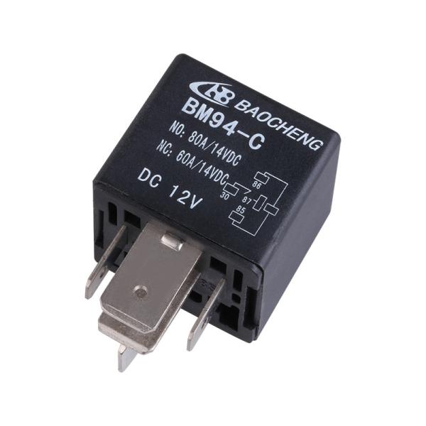 12V 80A Automotive Relay SPDT Sealed BM94 - 12VDC - C - B - S For Windshield