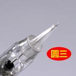 Disposable 3 Round Liner Tattoo Needles , Eyebrow / Lip / Tattoo Cartridge