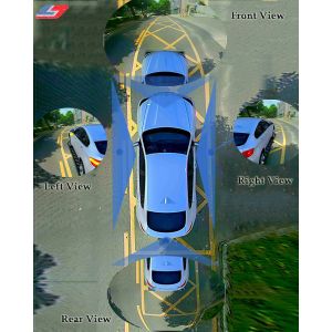 Buy cheap Blind Spot Monitoring System / 3D 360 Degree Panoramic Parking Sensor Monitoring System from wholesalers