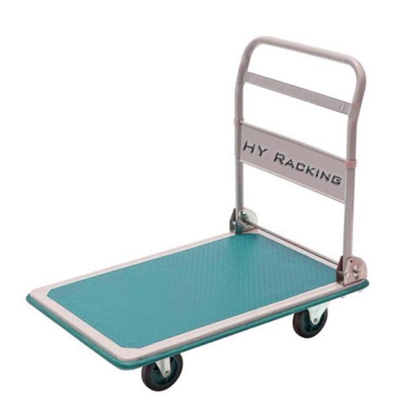 Buy cheap 300kg Collapsible Hand Trolley Workshop Stainless Steel Platform Trolley from wholesalers